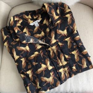 LL Bean vintage bird shirt